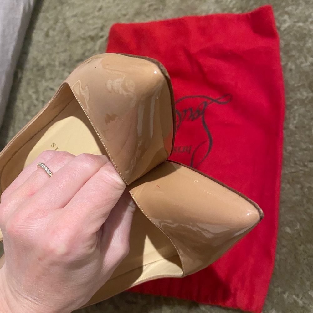 Louboutin Pigalle 100mm size 36 - Picture 5 of 5